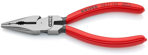 Knipex spitse combinatietang 0821145 (rood)