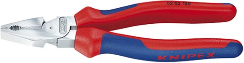 Knipex kracht-kombitang verchroomd met meer-componentengrepen 180 mm - 0205180