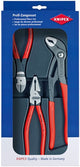 Knipex kracht-set 00 20 10 tangenset (zwart, 3-delig)