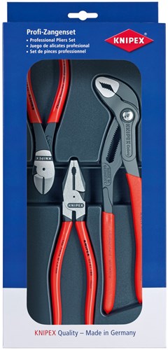 Knipex kracht tangen set 3 delig - 002010