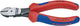 Knipex kracht-zijsnijtang zwart geatramenteerd met meer-componentengrepen 160 mm - 7412160