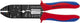 Knipex krimptang 9721215 (rood blauw)