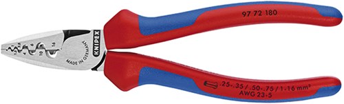 Knipex krimptang voor adereindhulzen 9772180