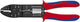 Knipex krimptang zwart gelakt met meer-componentengrepen 240 mm - 9722240
