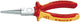 Knipex langbektang verchroomd ge‹soleerd met meer-componentengrepen, vde-getest 160 mm - 3036160
