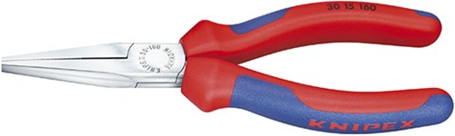 Knipex langbektang verchroomd met meer-componentengrepen 160 mm - 3015160
