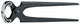 Knipex nijptang gepolijst zwart 210 mm - 5000210
