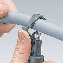 Knipex afstriptang 1630135sb kabelstrip- ontmantelingsgereedschap