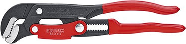Knipex pijptang s-vormig grijs poedergelakt 420 mm - 8361015