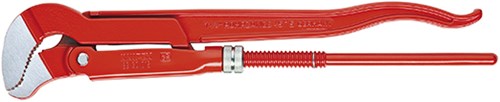 Knipex pijptang s-vormig rood poedergecoat 320 mm - 8330010