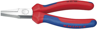 Knipex platbuigtang 20 02 160 grijptang (rood blauw)