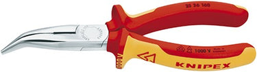 Knipex 25 26 160 radiotang gebogen + zijsnijder 160mm vde