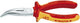 Knipex platspitse tang met zijsnijder | verchroomd | 160 mm | 25 26 160 - 2526160