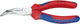 Knipex platspitse tang met zijsnijder verchroomd 160 mm - 2525160