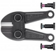 Knipex reservekop voor 71 72 460 compleet met schroeven - 7179460