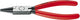 Knipex rondbuigtang zwart geatramenteerd met kunststof bekleed 160 mm - 2201160