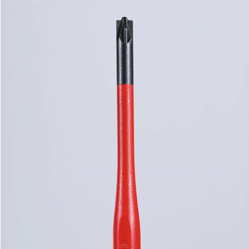 Chargez l'image dans la visionneuse de la galerie, Knipex schroevendraaier (slim) plusminus pozidriv® | geïsoleerde meercomponenten-greep | vde-gekeurd - 98 25 01 sls
