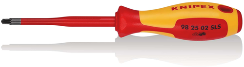 Knipex schroevendraaier (slim) plusminus pozidriv® | geïsoleerde meercomponenten-greep | vde-gekeurd - 98 25 02 sls