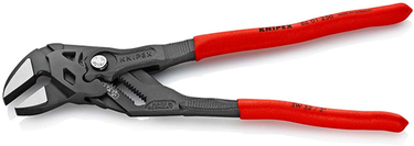 Knipex sleuteltang | 250 mm lengte | tang en schroefsleutel in eén | anti-slip | kunststof bekleed - 86 01 250 sb
