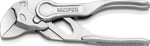 Knipex sleuteltang | lengte 100 mm spanwijdte 21 mm | verchroomd bedrukt ruw oppervlak | 1 stuk - 86 04 100 - 86 04 100