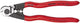 Knipex staaldraadschaar gesmeed met kunststof bekleed 190 mm - 9561190
