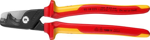 Cargue la imagen en el visor de la galería, Knipex vde stepcut xl 95 18 225 kabelschaar
