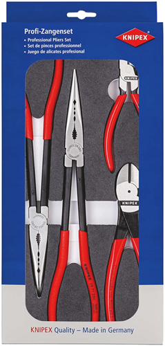 Laden Sie das Bild in Galerie -Viewer, Knipex tangenset met schuimrubberen inlay - 00 20 01 v16
