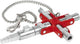 Knipex universele sleutel bouw 001106v01 dopsleutel (zilver rood)