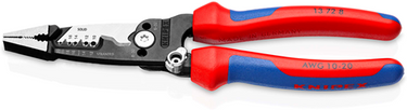 Knipex wirestripper multifunctionele tang | voor elektricien | amerikaans model | meer-componentengrepen - 13 72 8