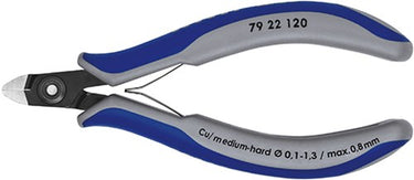Knipex zijsnijtang mini-kop 120 mm - 7922120