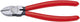 Knipex zijsnijtang zwart geatramenteerd met kunststof bekleed 140 mm - 7001140