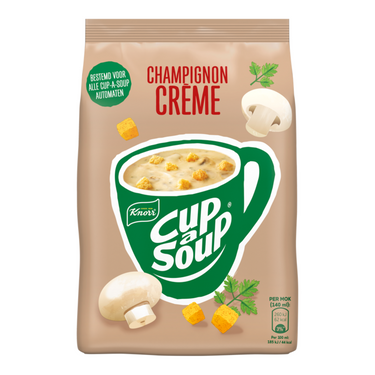 Cup-a-soup knorr vendingzak champignon crème (40-porties)