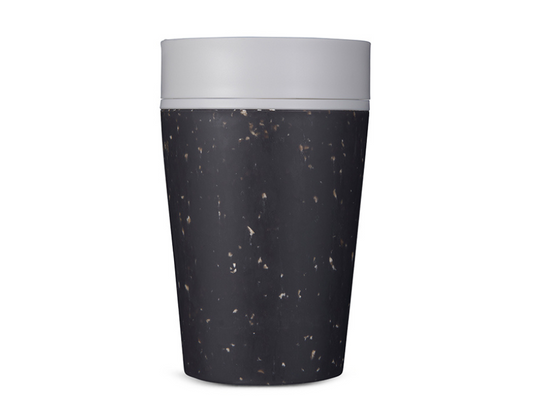 Circular co. koffiebeker - circular cup - zwart wit - 227 ml
