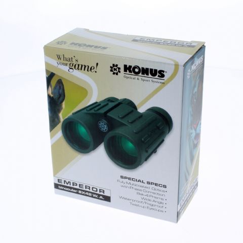 Load image into Gallery viewer, Konus verrekijker emperor 8x42 wp wa met phasecoating
