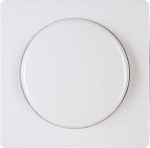 Enzo kopp hk05 arctic wit afdekplaat + knop dimmer - 4621430