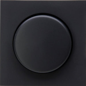 Enzo kopp hk07 antraciet afdekplaat + knop dimmer - 4623030