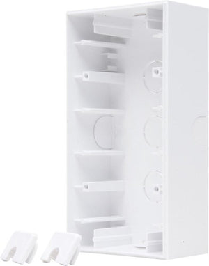 Enzo kopp hk07 pure mat wit 2 voudig opbouwdoos - 4624310
