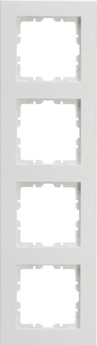 Enzo kopp hk07 pure mat wit 3 voudig afdekraam - 4624220