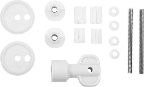 Load image into Gallery viewer, Cornat wc-bril prime white matt steel fsc - kswmssc00
