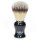 Omega scheerkwast hi-brush synthetisch haar met dassenhaareffect carbon fiber handvat 11cm