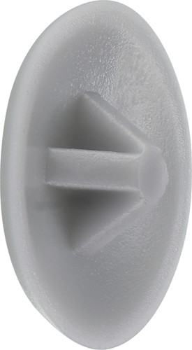 Connex afdekkap pz d12 pvc 50st gr - ky3180035