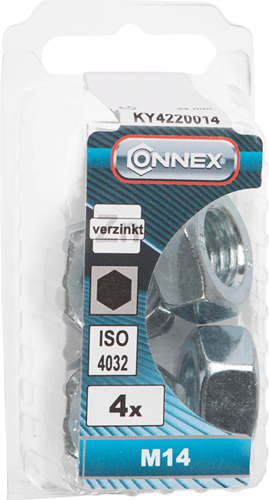 Load image into Gallery viewer, Connex zeskantmoer m14 4st vz - ky4220014
