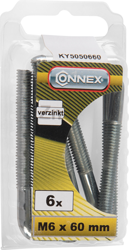 Load image into Gallery viewer, Connex krambout m6x60 6st vz - ky5050660
