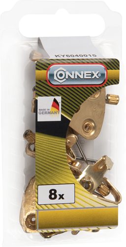 Afbeelding laden in galerijviewer, Connex assortiment floreat haakjes 8st ms - ky6040015

