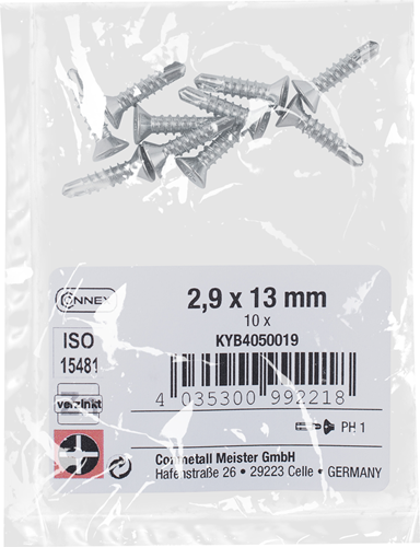 Load image into Gallery viewer, Connex boorschroef pk 2,9x13 vz ph 10gram - kyb4050019
