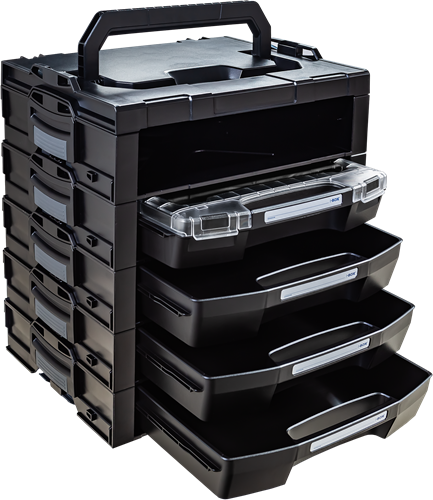 Afbeelding laden in galerijviewer, L-boxx i-boxx rack 5 block - 6100000339
