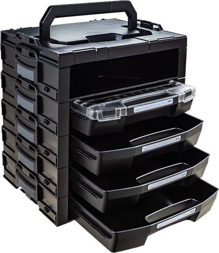 Afbeelding laden in galerijviewer, L-boxx i-boxx rack 5 block - 6100000339
