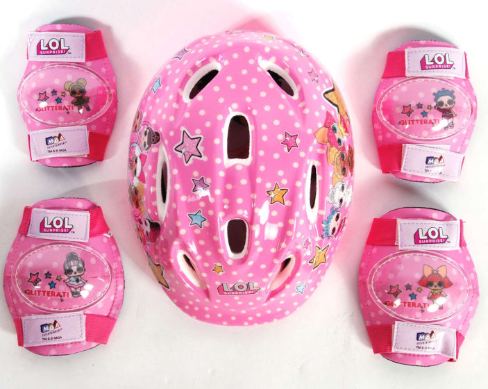 Load image into Gallery viewer, L.o.l. surprise! 6-delige Skatebescherming 51 55 cm Roze
