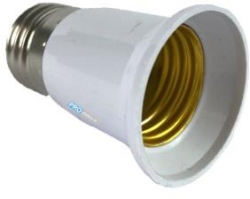 Enzo lamphouder adapter e27 naar e27 verlenger - 6070050