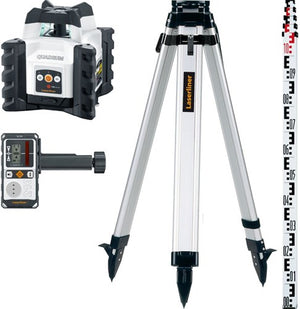 Laserliner quadrum compact 210s set 165cm rotatielaser - 053.510a